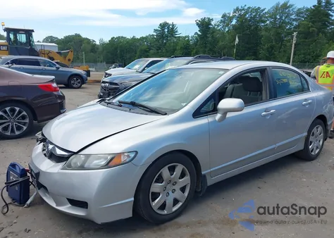 2009 Honda Civic Lx from USA, damaged, VIN 19XFA16579E045120